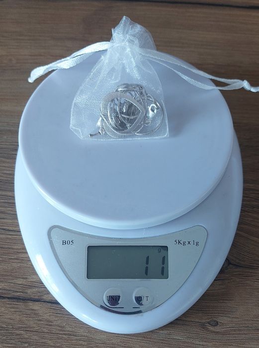 Сребърна висулка сърце