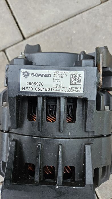 Alternator Scania