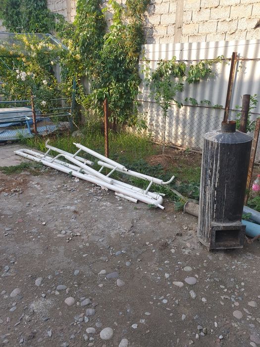 Отопительные регистры и котёл