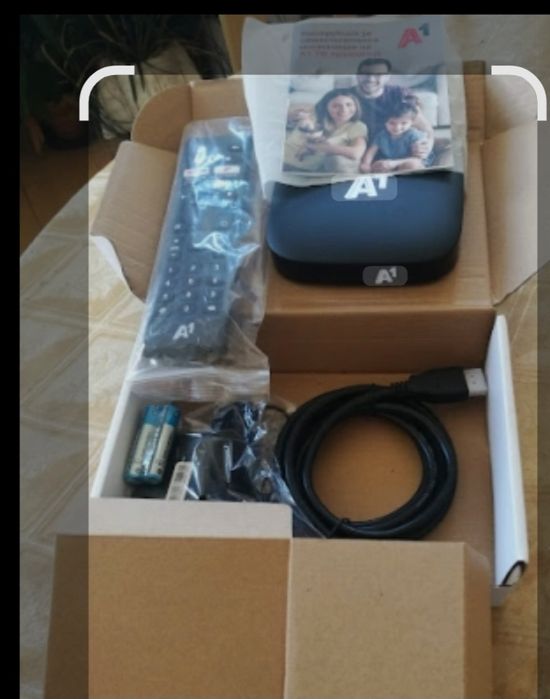 TV Box приемник телевизия от А1 Android