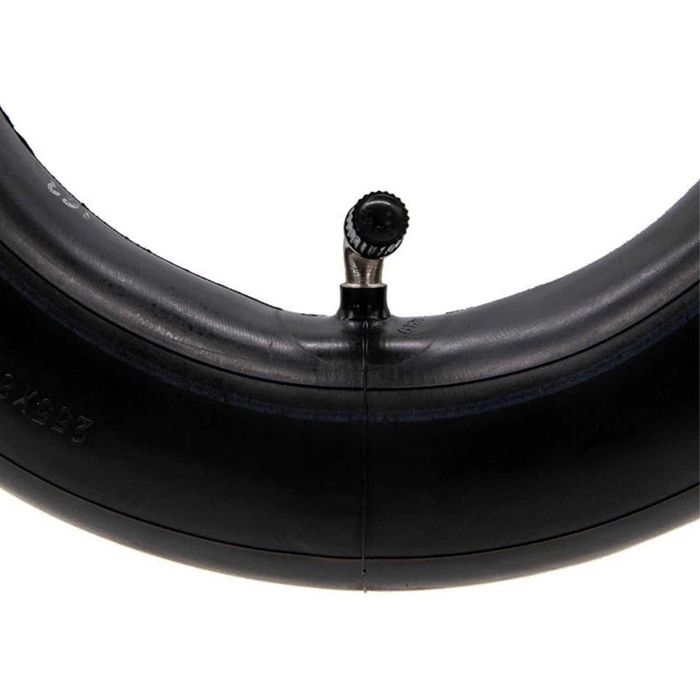 Naton.ro Camera 10x3, 255x80, 80/65-6 cu valva indoita la 90 de grade pentru trotinete electrice Kukirin G3 Pro, Kukirin M4/M4 Pro, Kugoo M4/M4 Pro