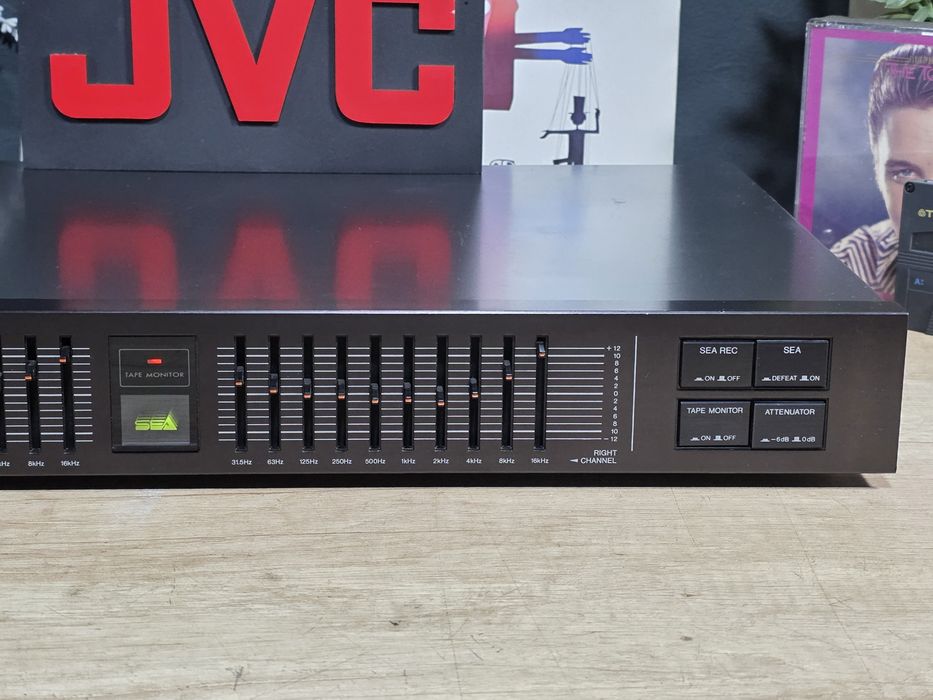 Egalizator JVC SEA-33 graphic equalizer hifi stereo