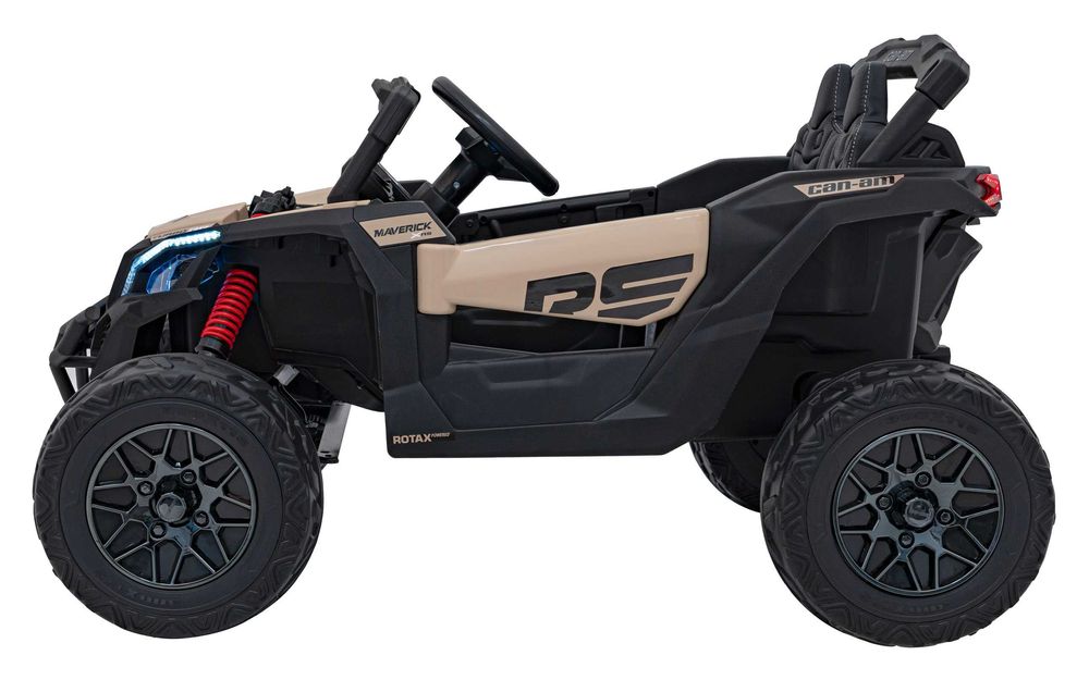 UTV electric pt copii Can-Am Maverick 24V 800W 4x4 (CA003) Negru