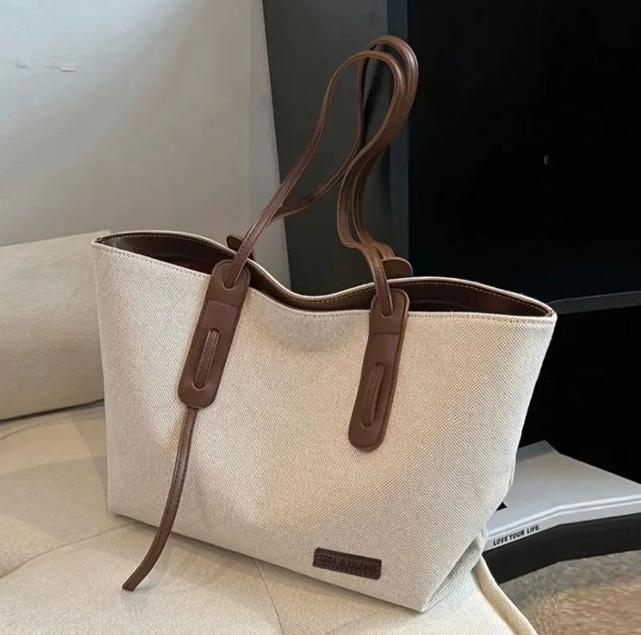 Дамска платнена чанта