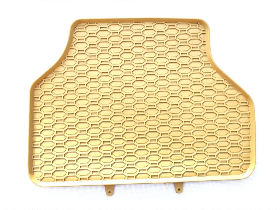 Covorașe cauciuc bej/crem pentru BMW E60/E61 2003-2010