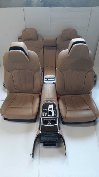 Interior piele impecabil BMW Seria 7 G11 G12