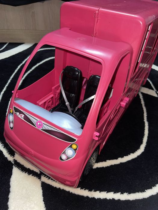 Rulota Barbie roz