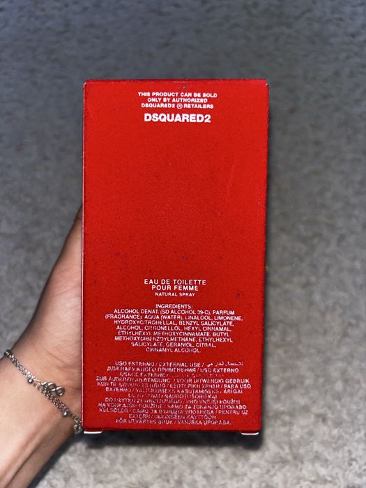 Parfum Red Wood Dsquared 2