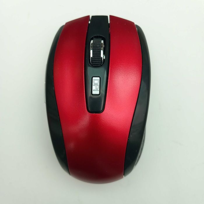 Безжична мишка червена