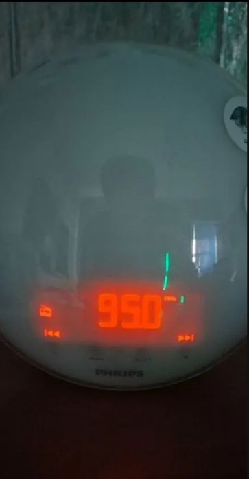 Световой Будильник электронный настольный Лампа Рассвет часы радио