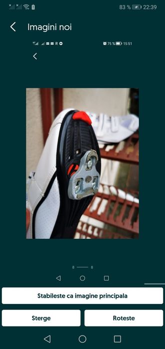 Vând incaltari sport Bontrager cu sistem de fixare pt pedale in talpa