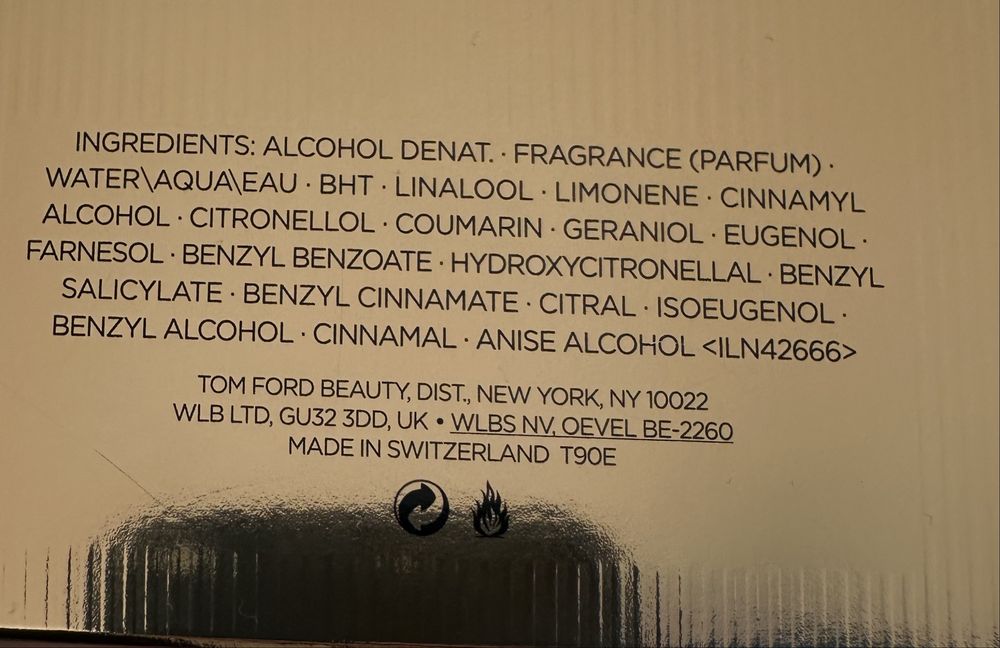 Продам оригинальный Парфюм TF TOM FORD