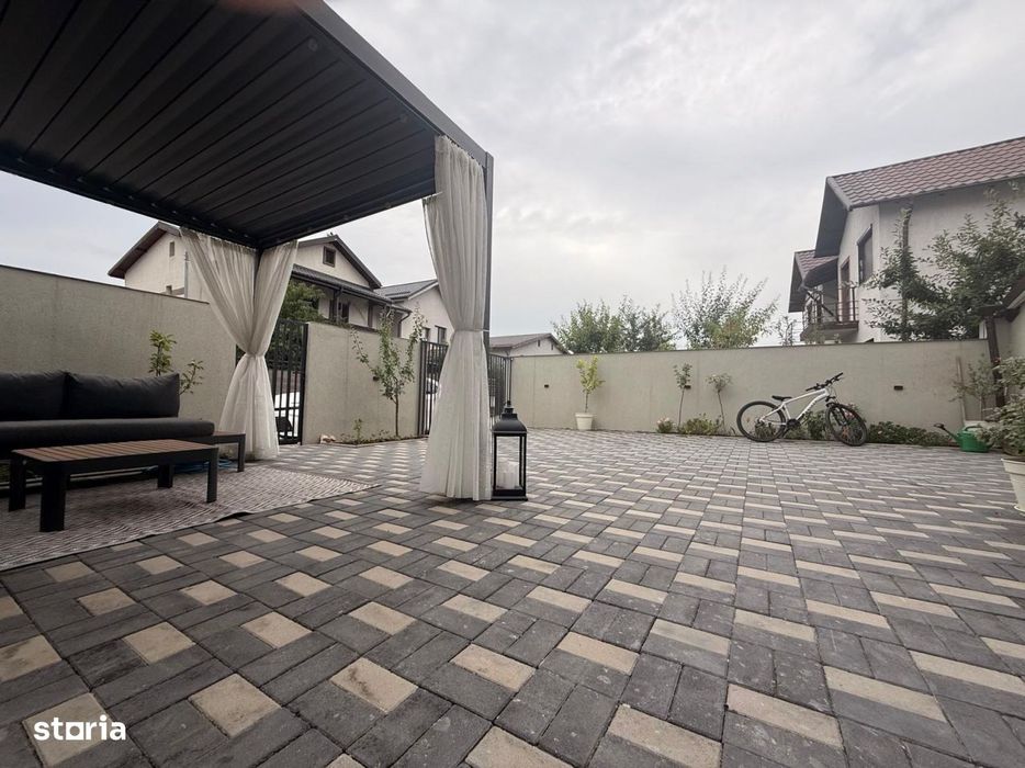 Vila transformata integral | Irish Villa Domnesti | Terasa inchisa