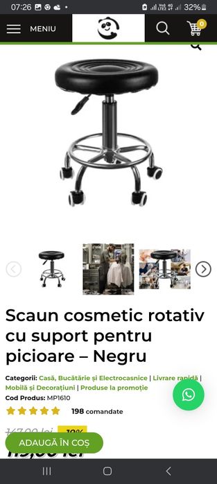 Masa gene plus accesorii
