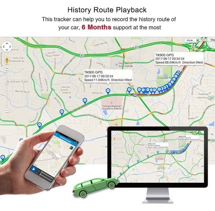 Gps -Tracker -urmarire auto/ moto,alarma,spion