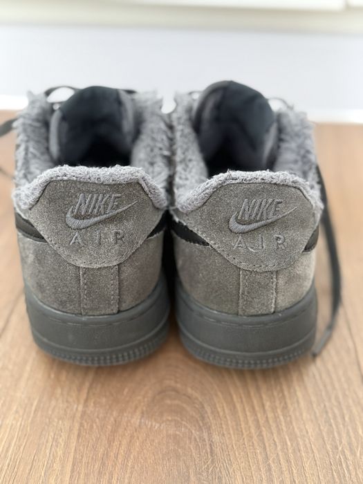 Кроссовки Nike Air Force 1 Low (замша, утеплённые)