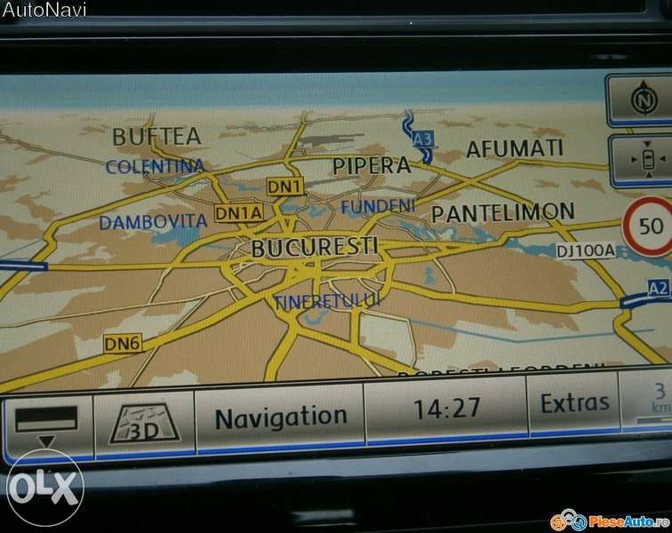 Update actualizare harti + pin Navigatie VW Volkswagen RNS 315 510 850