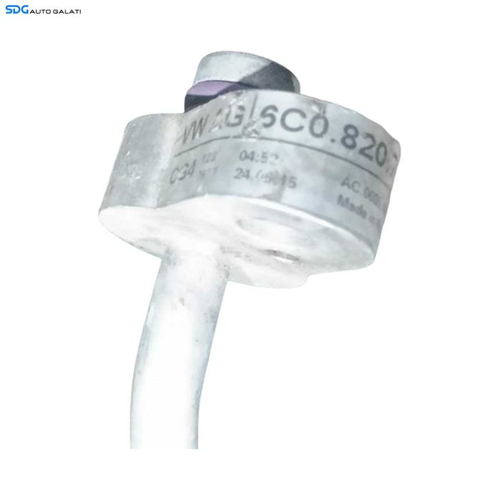 Conducta Teava Subtire AC Aer Conditionat Clima Volkswagen Polo 6R 1.4 TDI CUSA 2009 - 2016 Cod 6C0820741AE [M9566]