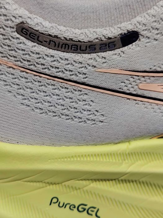 ASICS Gel-Nimbus 26 adidași alergare, mărimea 46, interior talpă 29 cm