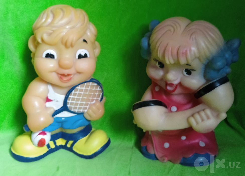 Игрушки резиновые СССР, Совпластитал. Цена за 1 шт.