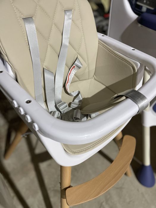 Scaun de masa Kikkaboo Woody Beige