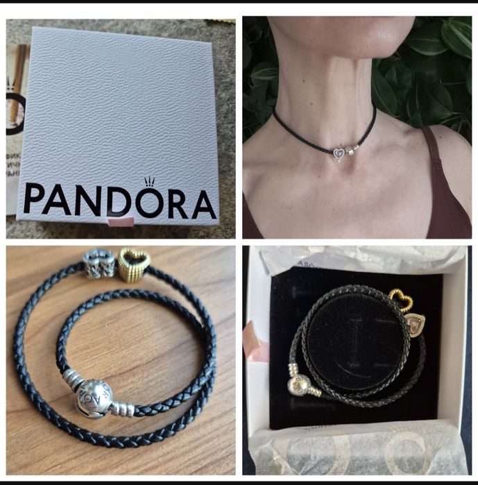 Пандора Pandora талисмани гривна