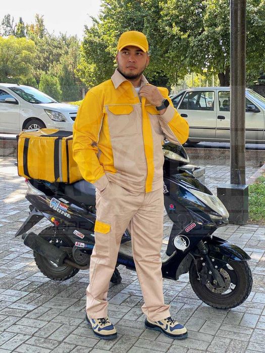 Спецодежда для курьеров, рабочих, строителей