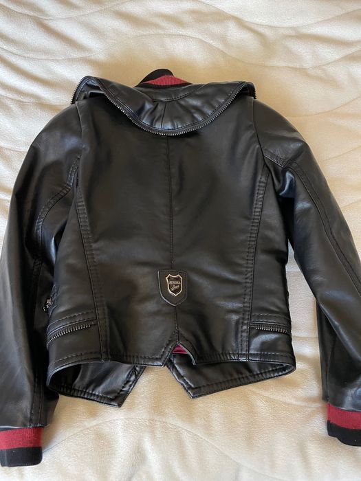 Детско кожено яке Junona