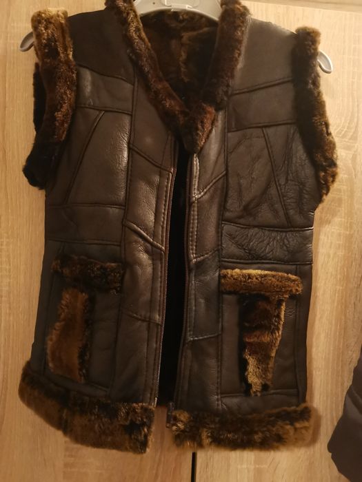 Елек естествена кожа