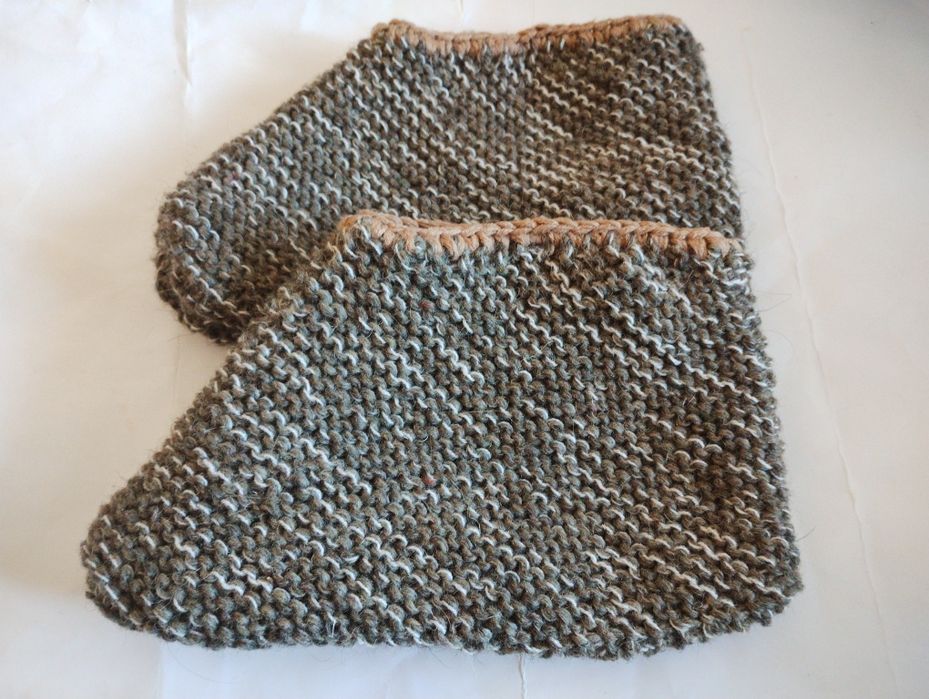 Дамски плетени терлици