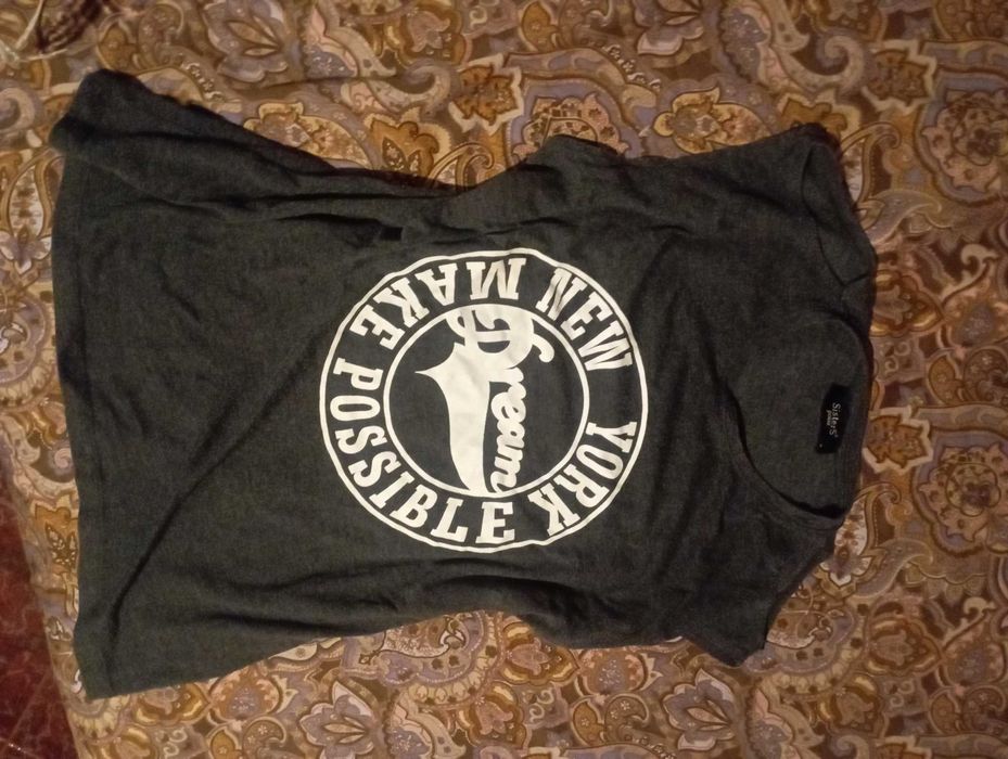 Тениска с ефект "потник" Sister point size M