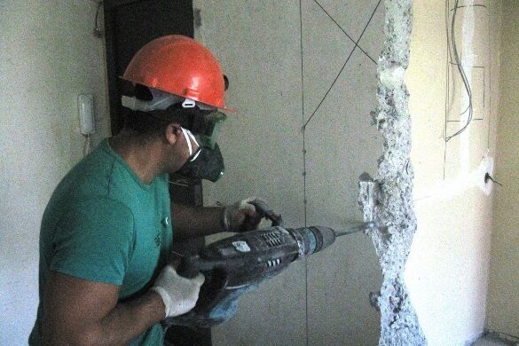 Демонтаж слом с вывозом мусора