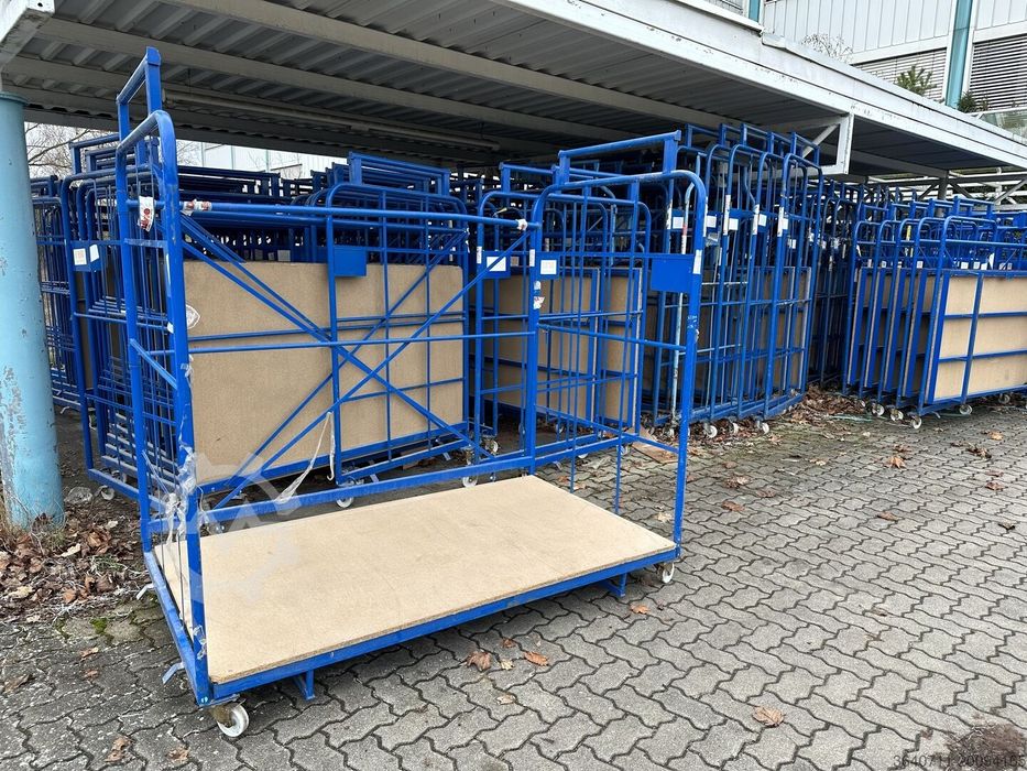 Carucior metalic de depozitare