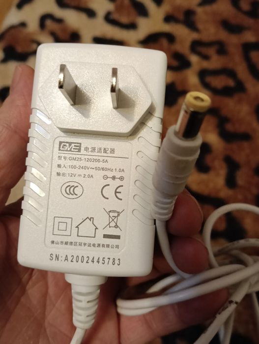 GVE Adaptor alimentare laptop,Model: GM25-120200-5A