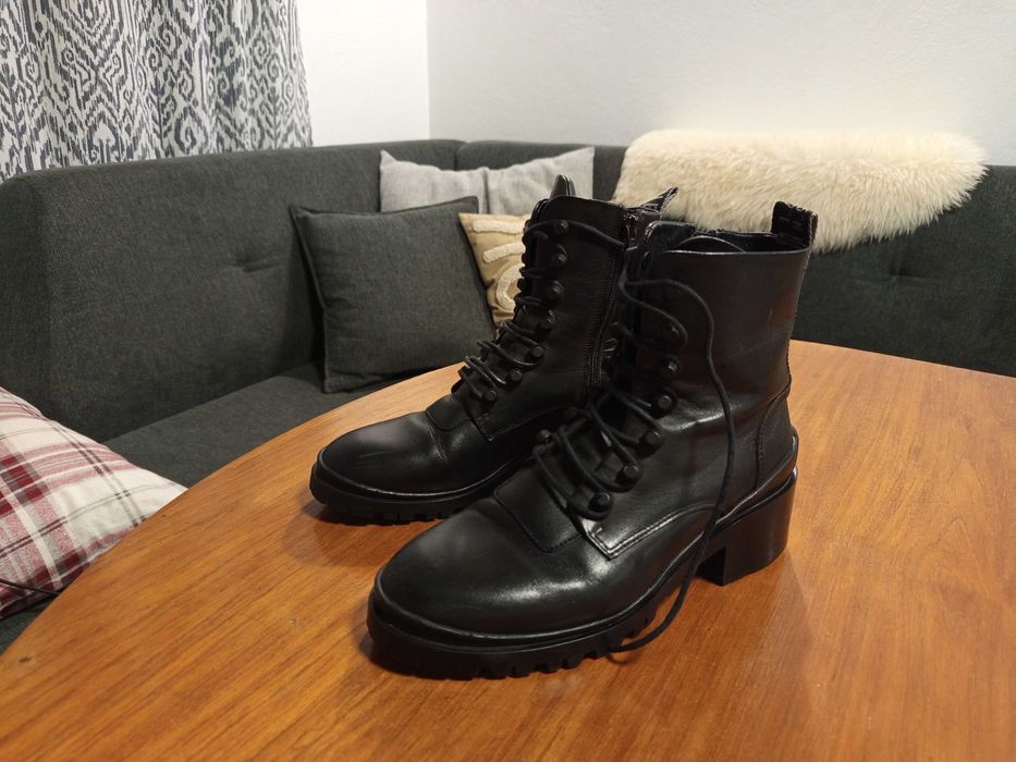 NUBIKK Боти естествена кожа