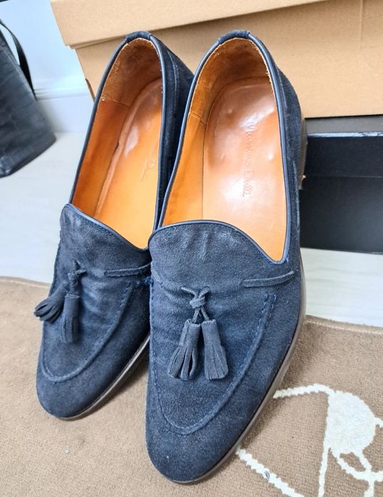 Mocasini barbati, din piele 100%, Massimo Dutti marimea 43