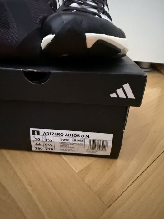 Adidas Adizero Adios 8 M , Nr 44/27 cm Noi !!!