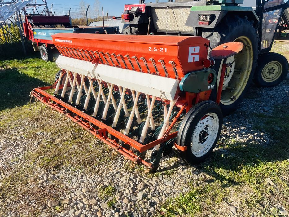 Semanatoare de paioase, lucerna, grau, iarba Reform Semo 88, 2.5 m, 21