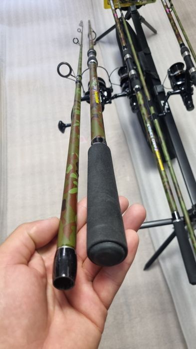 SET Complet Pescuit la Crap Camo 3.90m