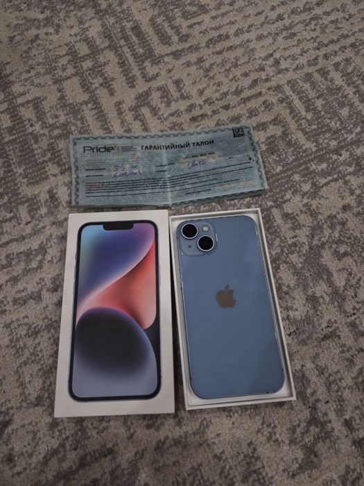 Iphone 14 128gb голубой