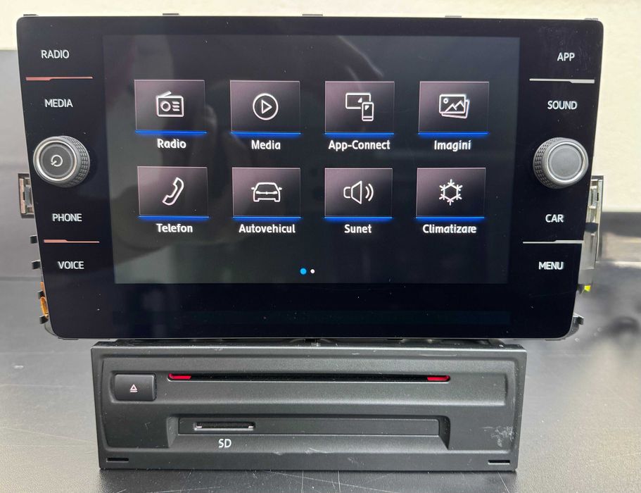 Unitate Multimedia Golf 7 VII WAZE GOOGLE CarPlay Android AUTO VW MIB2