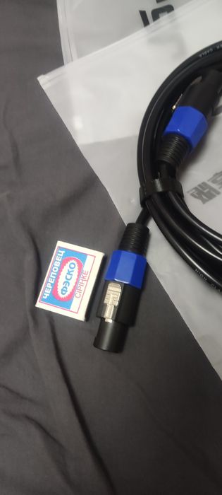 акустический кабель speakon