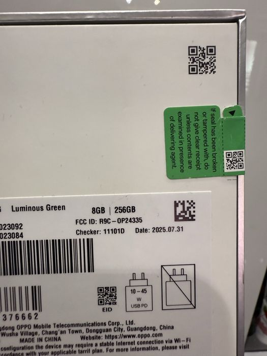 OPPO RENO 14F - 256 Gb - 8 Gb ram - Nou