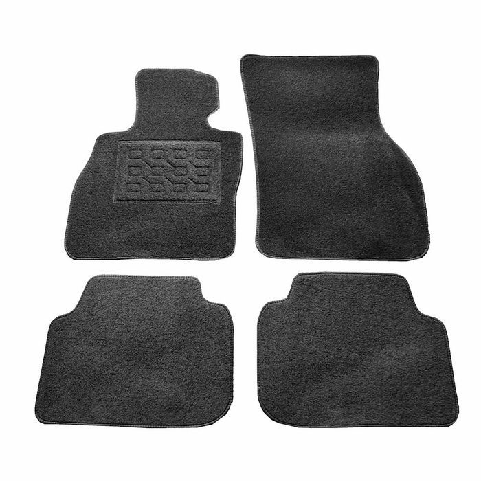 Covorase mocheta Mini Clubman F-54 2015-prezent, Negre, set de 4 Buc