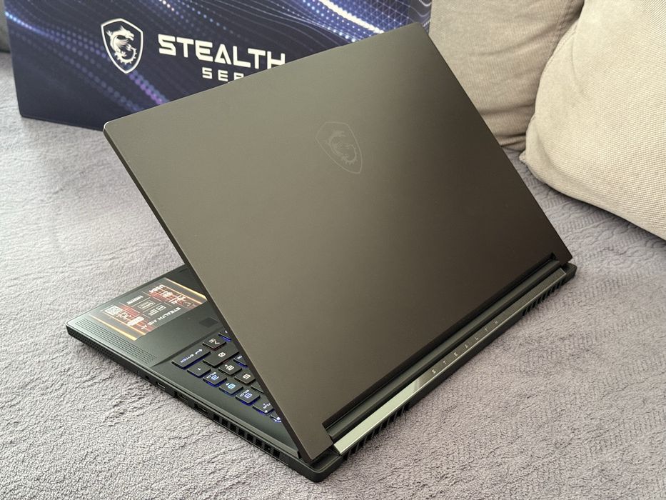 16’QHD+ 240Hz OLED/Ryzen AI 9 HX 370/RTX 5070 TI 12GB/Msi Stealth A16/32GB LPDDR5x /2TB SSD/Гаранция