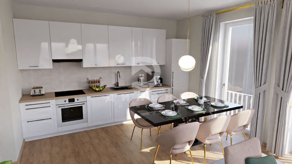 Тристаен апартамент в Христо Смирненски