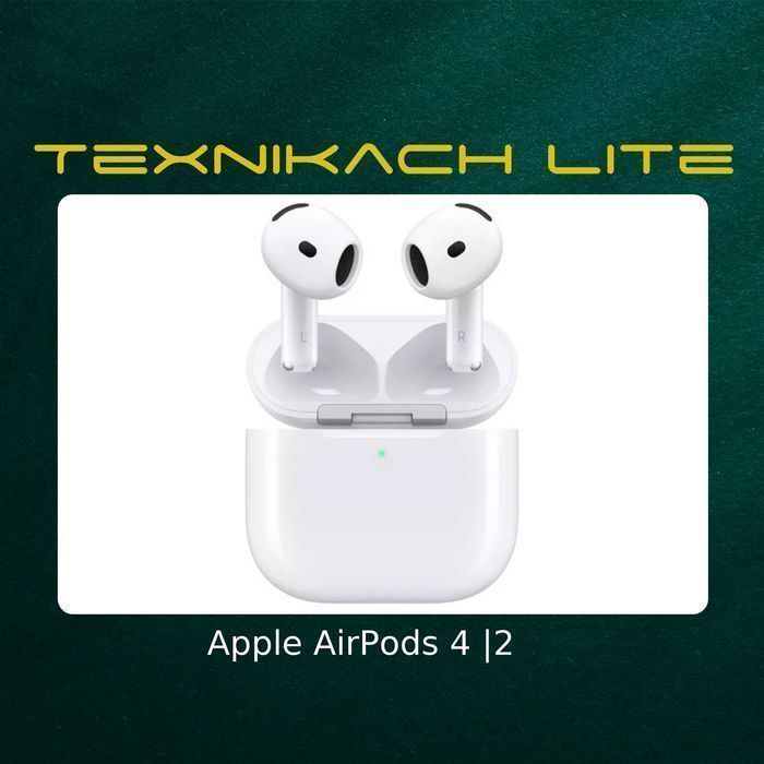 Новый! Apple AirPods 4 • Доставка Бесплатно