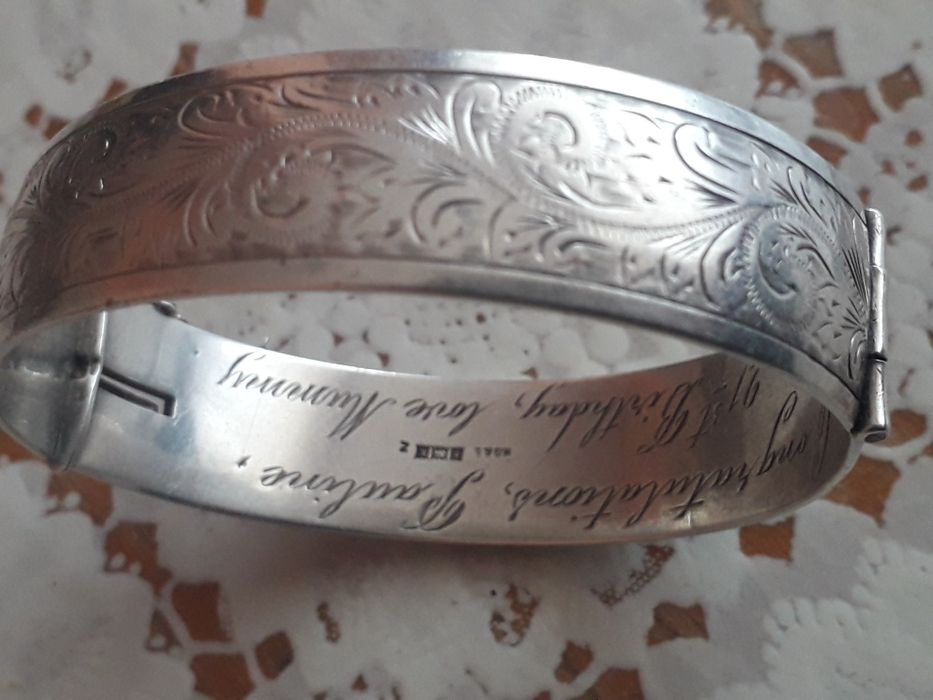 Vand brățara din argint 50g