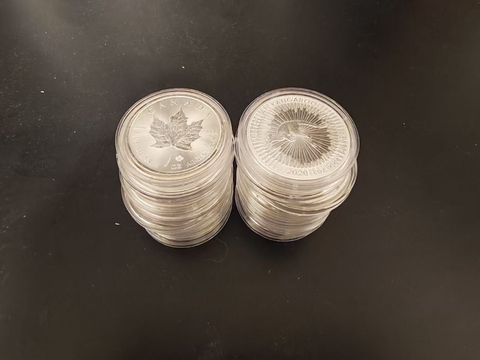 Monede argint 999 1 oz