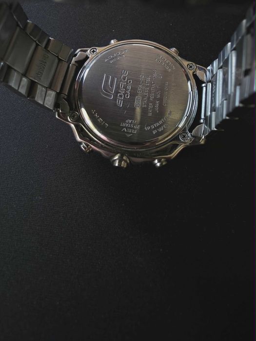 Casio Edifice Efa-121 Analogue/digital Stainless Steel Gents Watch